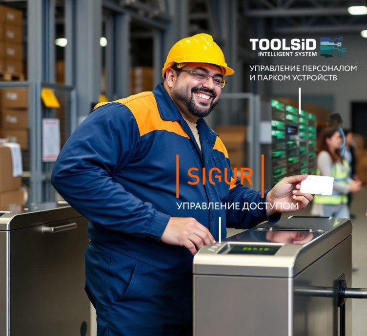 Легкость интеграции: TOOLSiD и системы СКУД SIGUR