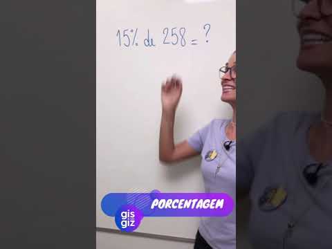ГИС: PORCENTAGEM - DICA RÁPIDA \Prof. Gis/ #Shorts - видео