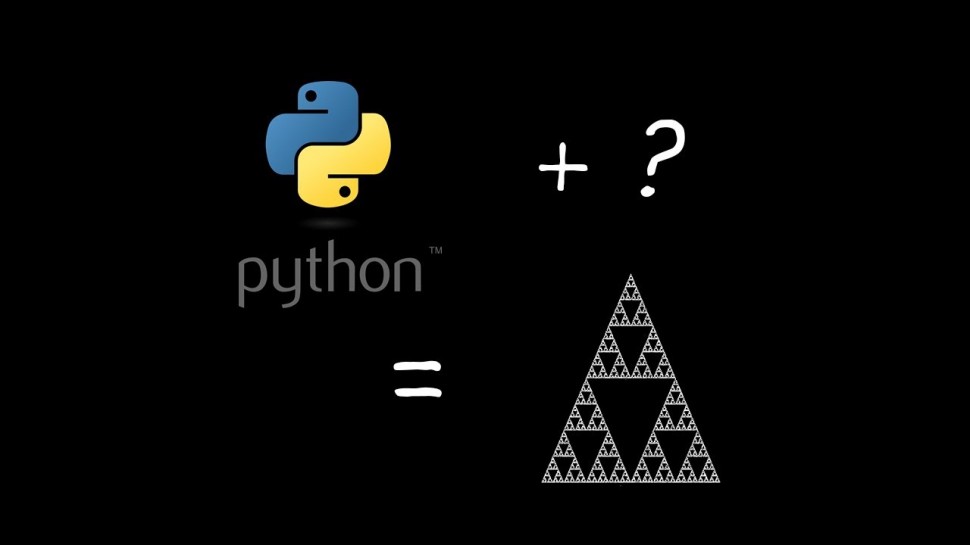 Python: Треугольник Серпинского на python - видео