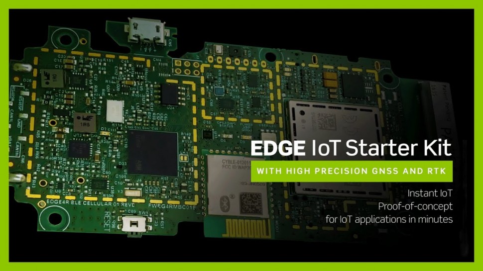 Разработка iot: Taoglas® EDGE IoT Starter Kit - видео