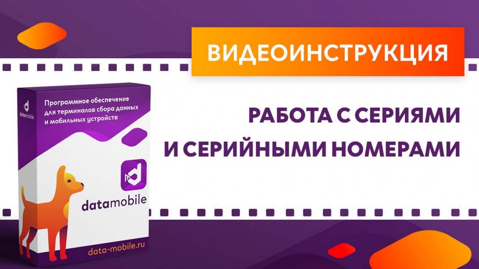 Сканпорт: DataMobile. Работа с сериями и серийными номерами - видео