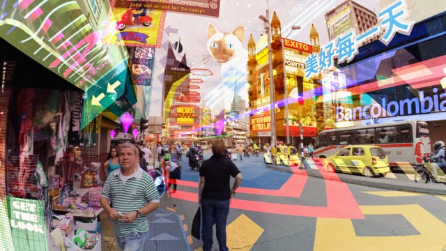 Hyper-Reality presents a provocative and kaleidoscopic new vision of the futur