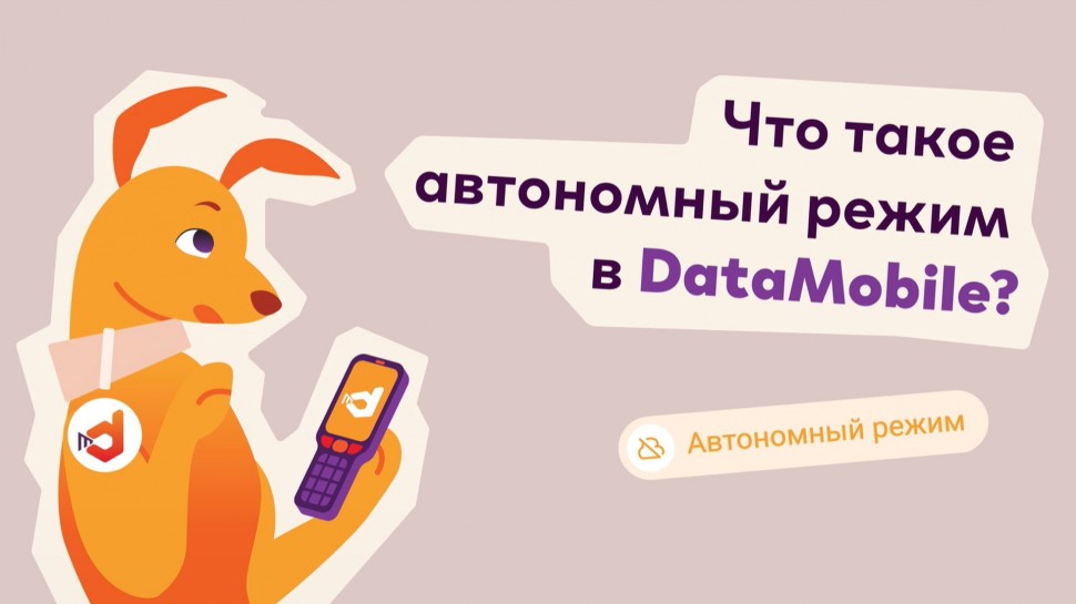 Сканпорт: Автономный режим DataMobile &mdash; работа без простоев даже при потере связи