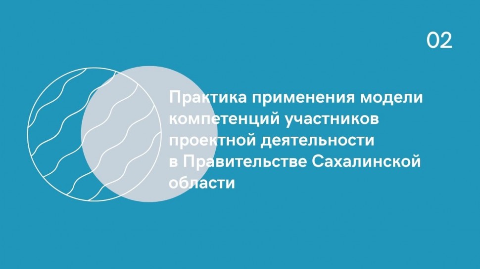 Проектная ПРАКТИКА: Практика применения модели компетенций участников проектной деятельности в Сахал