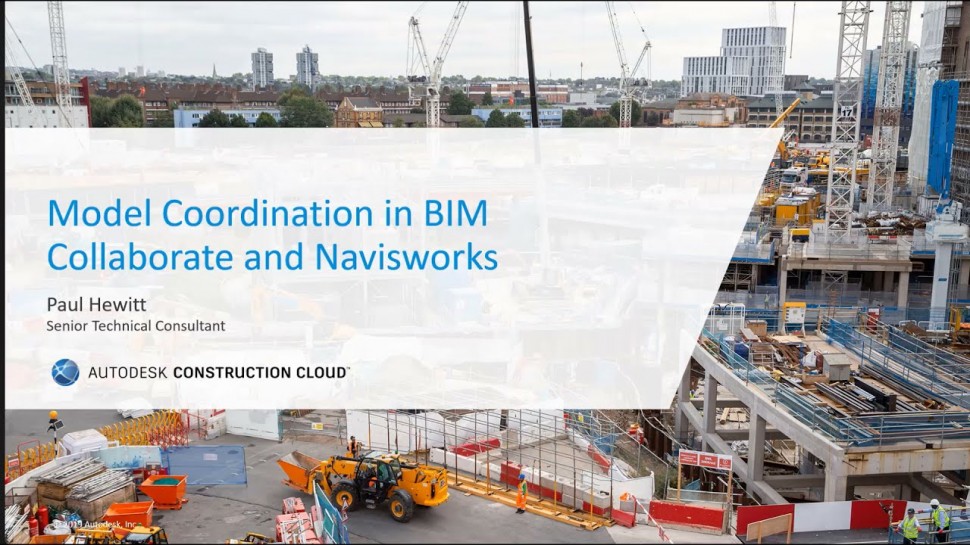 BIM: Model Coordination in BIM Collaborate and Navisworks - видео
