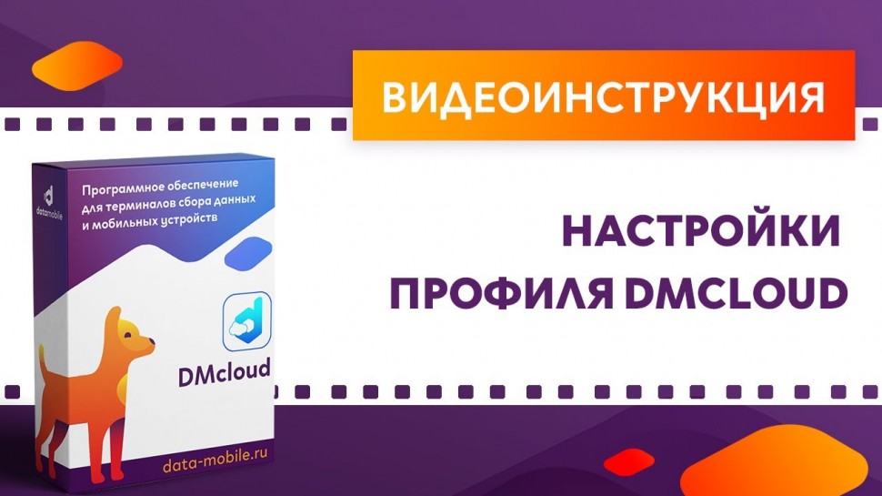 СКАНПОРТ: DataMobile 3: Настройки профиля DMcloud