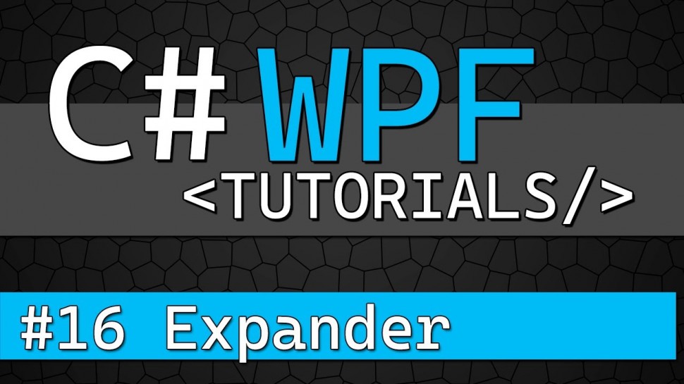 C#: C# WPF Tutorial #16 - Expander - видео