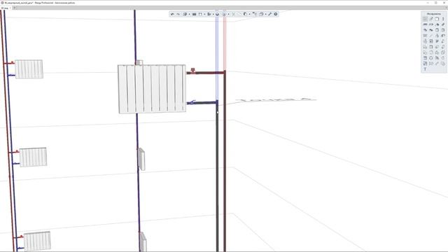 Renga BIM: Копирование участков инженерных систем в Renga - видео