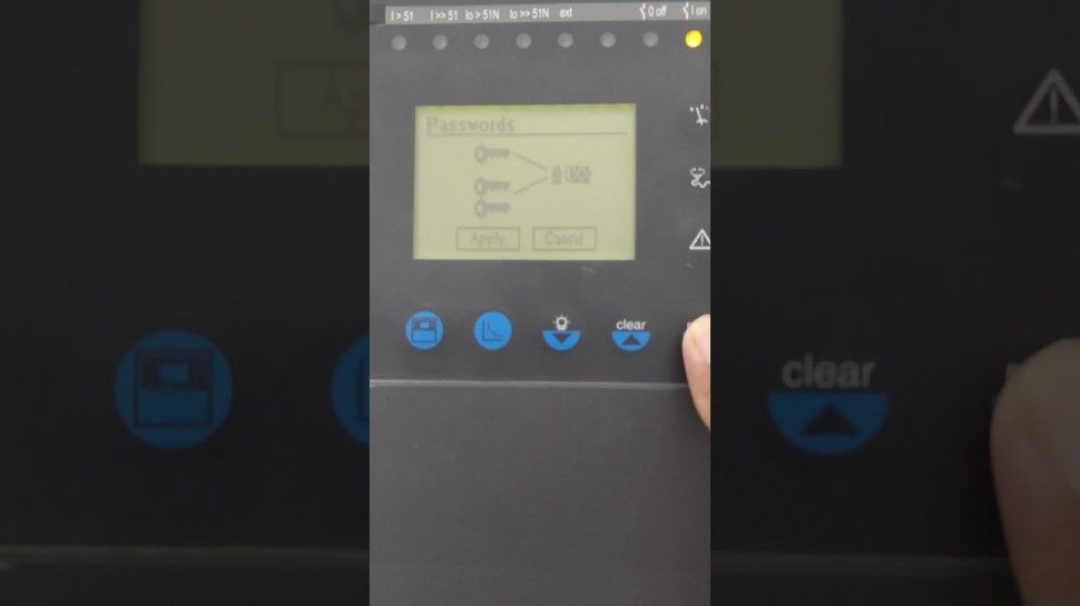 SCADA: Sepam relay series 40 password #relay #automation #plc #schneiderelectric #scada - видео