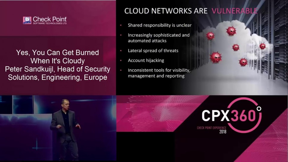 Check Point: Cloud Security Challenges by Peter Sandkuijl - CPX 360 2018