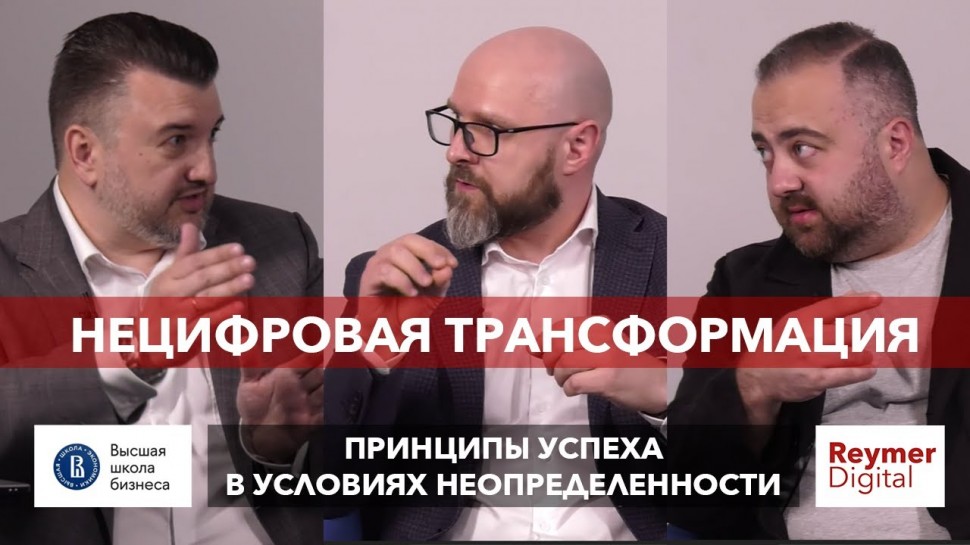 Den Reymer: Нецифровая трансформация: принципы успеха в условиях неопределенности - видео