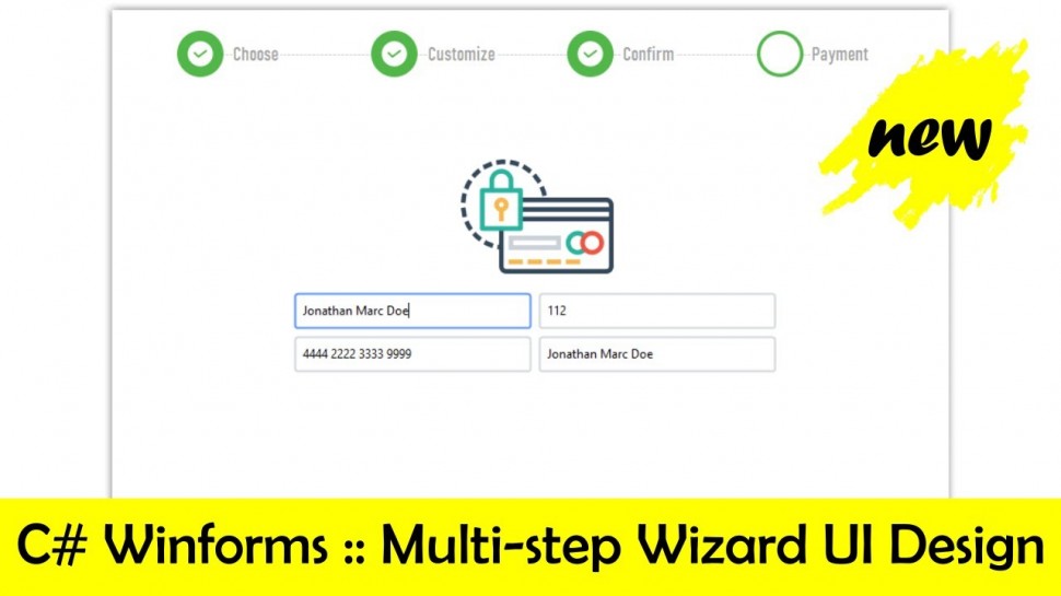 C#: C# Winforms - Multi-step Wizard UI Design - видео