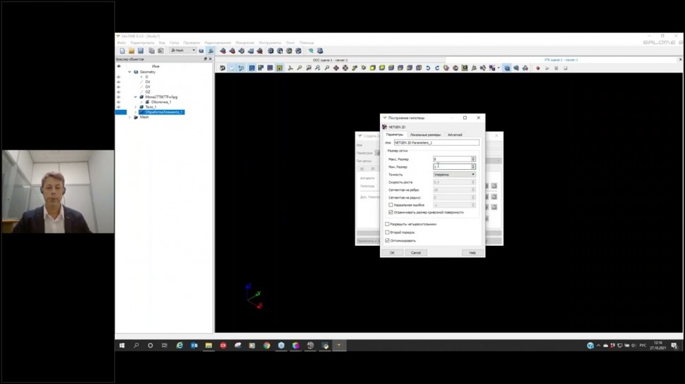 CSoft: Способы создания двумерной сетки на поверхности отливки - видео - ПолигонСофт