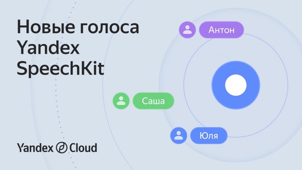 Yandex.Cloud: Новые голоса в Yandex SpeechKit - видео