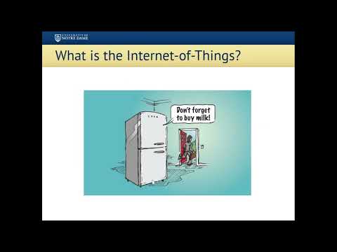 Разработка iot: Интернет вещей (Internet of thinks) IOT, Лекция 1 - видео