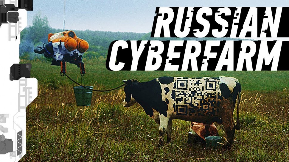 Rissian cyberpunk farm: Русская кибердеревня - видео