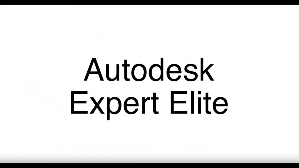 Autodesk CIS: Autodesk Expert Elite