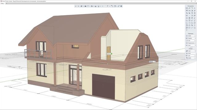 Renga BIM: Моделирование крыш в Renga - видео
