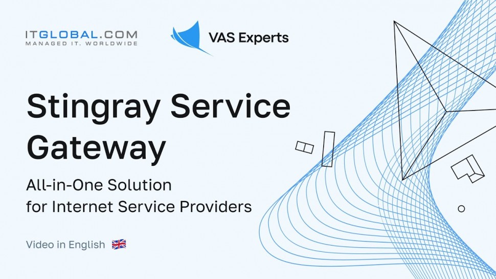 ITGLOBAL: Stingray Service Gateway: Solution for Internet Service Providers - видео