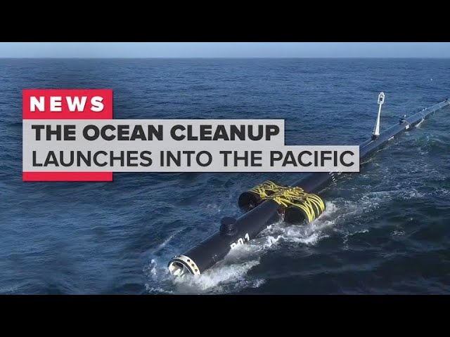 CNET: The Ocean Cleanup launches to the Great Pacific Garbage Patch