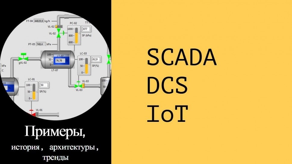 SCADA системы: Примеры, назначение, архитектуры и тренды развития - видео