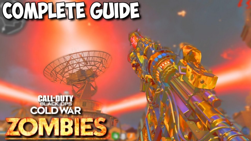 ЦОД: The Complete FIREBASE Z EASTER EGG GUIDE For Cold War Zombies Walkthrough - видео