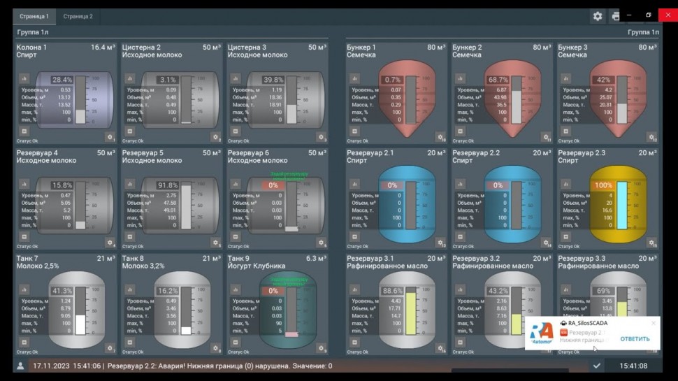 SCADA: Обзор SCADA-системы мониторинга уровня «РусВизуализация» - видео