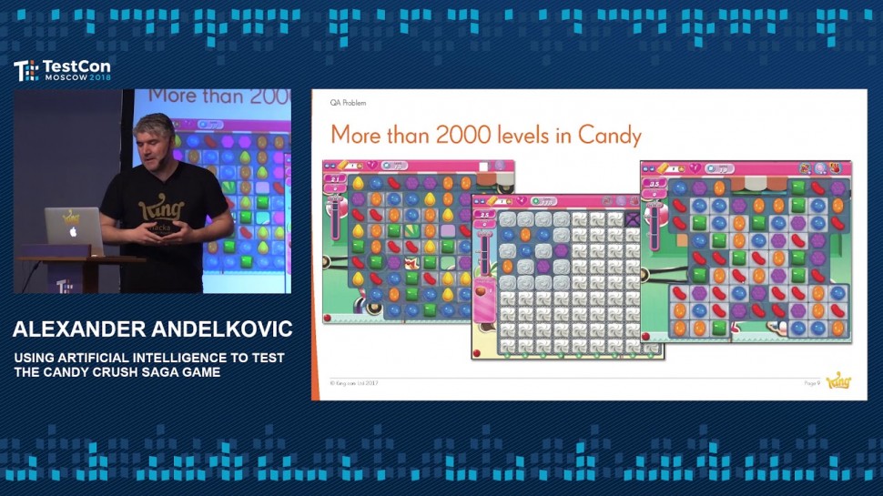 DATA MINER: Alexander Andelkovic - Using Artificial Intelligence to Test the Candy Crush Saga Game