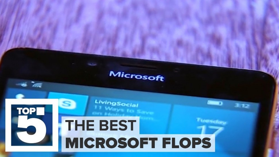 CNET: The best Microsoft flops (CNET Top 5)