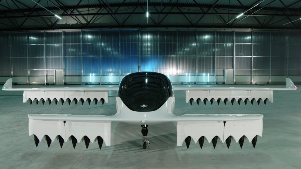 The Lilium Jet five seater all-electric air taxi