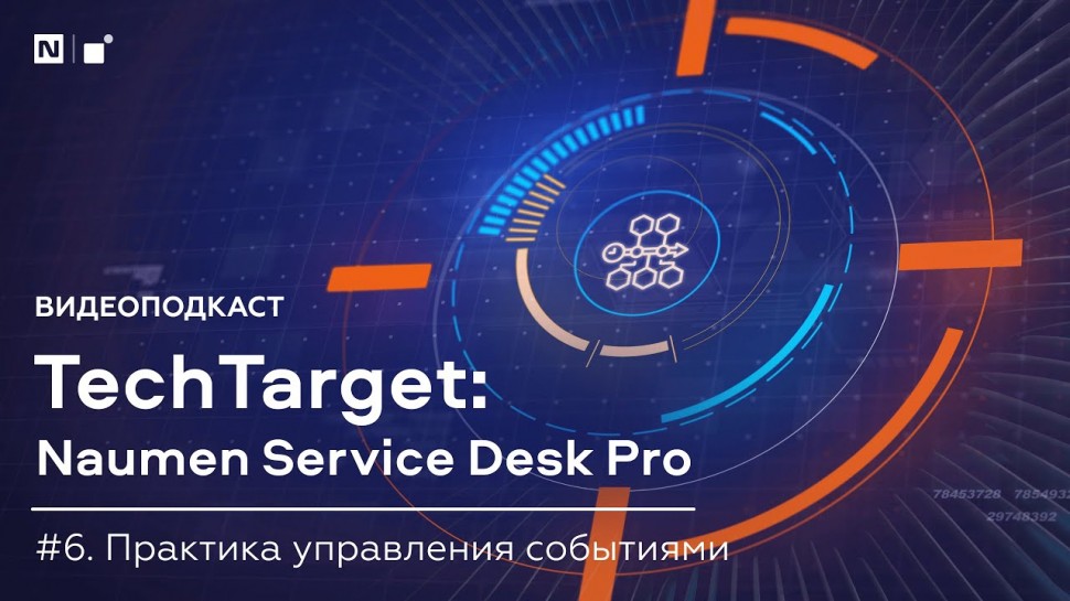 NAUMEN: Видеоподкаст TechTarget. Управление событиями - видео