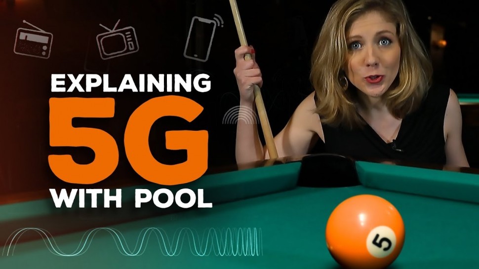 CNET: 5G explained with billiards and darts | Bridget Breaks It Down