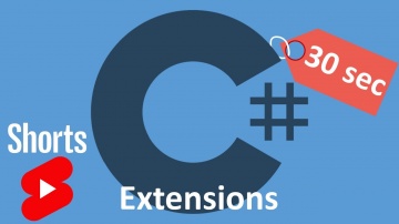 C#: C# Extension Method за 30 секунд #Shorts - видео