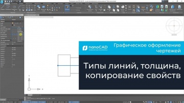 nanoCAD: Графическое оформление чертежей в Платформе nanoCAD - видео
