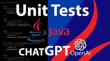 J: Создаем Java UnitTest'ы используя ChatGPT - видео