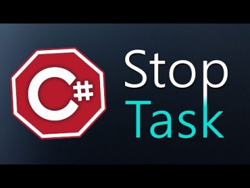 C#: Уроки C# – Прервать задачу – Cancel Task - видео