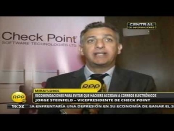 Check Point: Jorge Steinfeld, Software; Entrevista en RPP TV