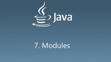 J: 7. Модули в Java. Java modules. - видео