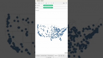 ГИС: #Tableau - Create a Map Without a Background - видео