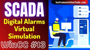 SCADA: Digital Alarms Virtual Simulation in SCADA | Discrete Alarm in SCADA - видео
