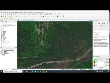 ГИС: Делаем поверхность и флору для Dayz c помощью QGIS и утилиты для посадки леса. - видео