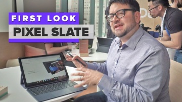 CNET: Google Pixel Slate tablet hands-on