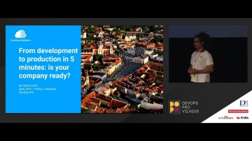 DATA MINER: From Development to Production in 5 minutes: is your Company Ready? - Carlos Leon