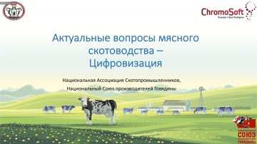 Цифровизация: Дискуссия: Актуальные вопросы мясного скотоводства - Цифровизация - видео