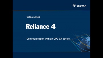 SCADA: Communication between Reliance SCADA and an OPC UA device - видео