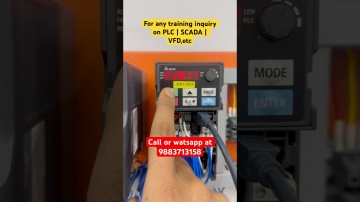 SCADA: Best plc scada training Institute #shorts #shortvideo #plctraininginstitute #plctraining #vfd