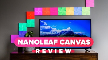 CNET: Nanoleaf Canvas review: cover your walls in color