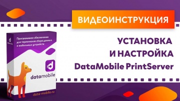 Сканпорт: DataMobile. Установка и настройка DataMobile PrintServer - видео