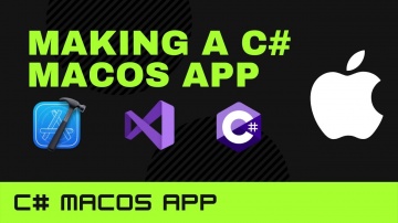 C#: Making a Basic C# MacOS App | C# MacOS App Development - видео