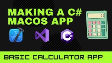 C#: Making a Basic Calculator App | C# MacOS App Development - видео